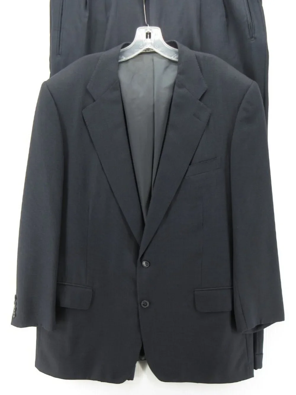 Ermenegildo Zegna Suit 46 Barneys New York Wool 2-Piece Blazer Pants
